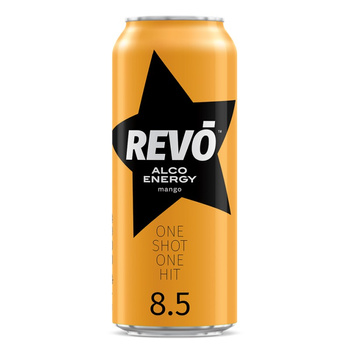 DRINK REVO MANGO ALCO ENERGY 8,5% 0,5 L