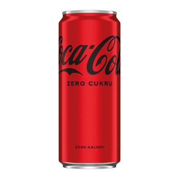 NAPÓJ COCA COLA ZERO CUKRU 0,33L PUSZKA