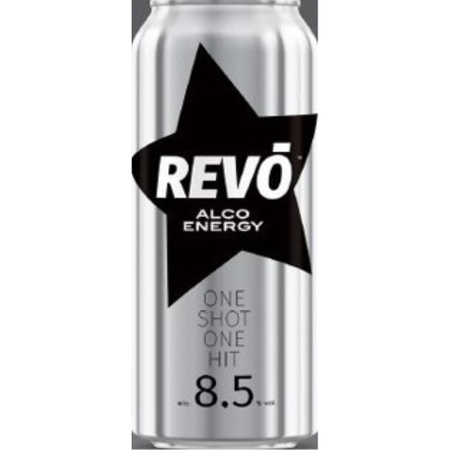 REVO ALCO ENERGY DRINK 8,5 % 0,33L PUSZ.