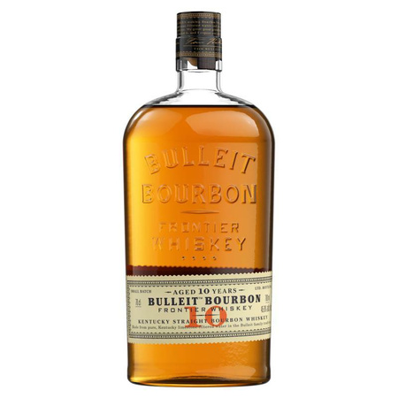 BOURBON BULLEIT 10YO 0,7L 45,6%