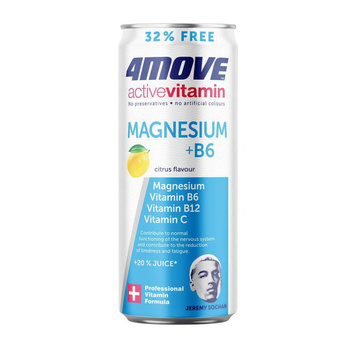 NAPOJ 4MOVE ACTIVE VITAMIN MAGNEZ 330ML FOODCARE