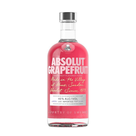 WÓDKA ABSOLUT GRAPEFRUIT 40% 0,70L