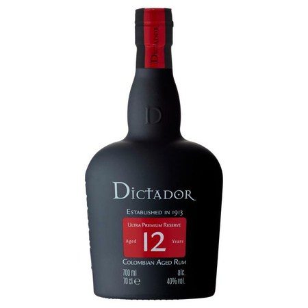 RUM DICTADOR 12YO 40% 0,7L