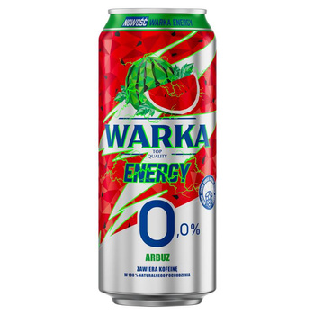 PIWO WARKA ENERGY ARBUZ 0% 0,5L PUSZ. SZT.