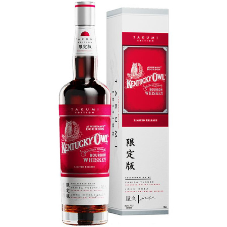 WHISKEY KENTUCKY OWL BOURBON TAKUMI EDITION 50% 0,7L KARTONIK