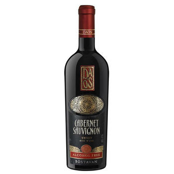 NAPÓJ WINNY  DAOS CABERNET SAUVIGNON BEZALKOHOLOWE 0,75L C/S