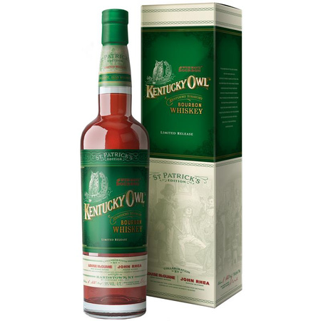 WHISKEY KENTUCKY OWL BOURBON ST. PATRICK'S 50% 0,7L KARTONIK