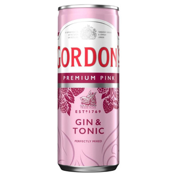 DRINK GORDON'S PINK&TONIC 6% 0,25L