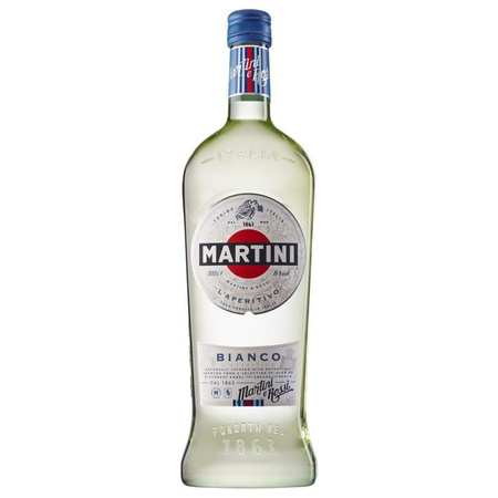 WINO MARTINI BIANCO WERMUT + Napój za 1 grosz