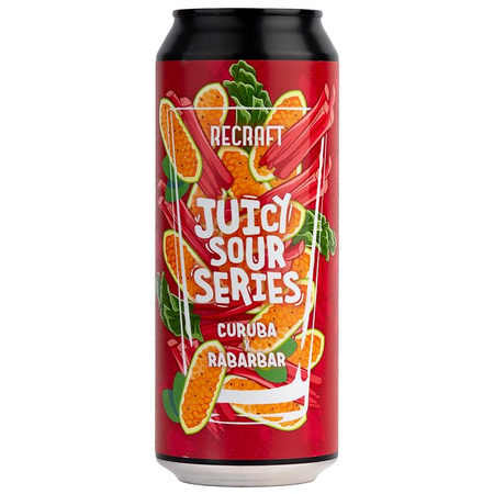 PIWO JUICY SOUR CURUBA& RABARBAR 0,5L PUSZ