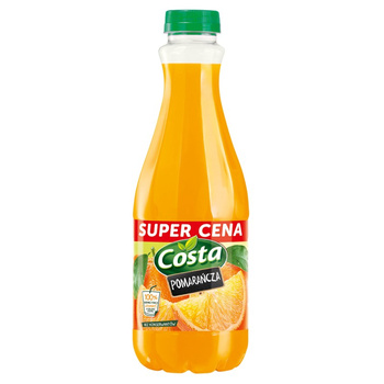 NAPOJ COSTA POMARANCZA NGAZ 1L HORTEX PET