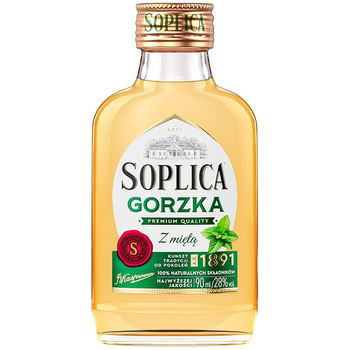 SOPLICA GORZKA Z MIĘTĄ 28% 0,09L