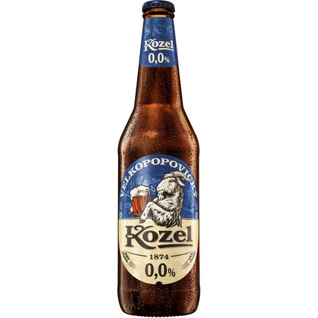 PIWO KOZEL 0,0% 0,5L BUT. ZW.