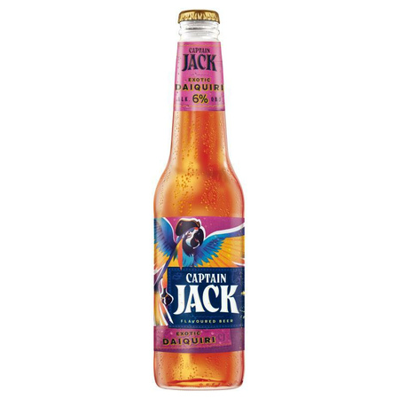 PIWO CAPTAIN JACK EXOTIC DAIQUIRI 6% 0,4L BUT. BZW.