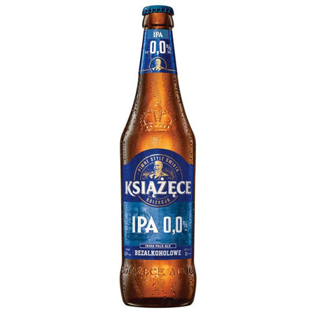 PIWO KSIĄŻĘCE IPA 0% 0,5L BUT. ZW.