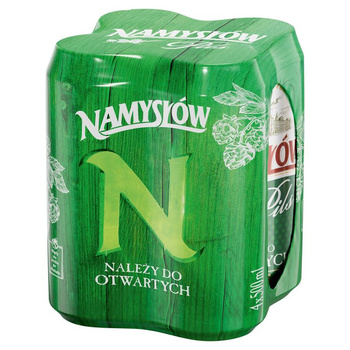 PIWO NAMYSŁÓW PILS 0,5L 4PACK PUSZ.