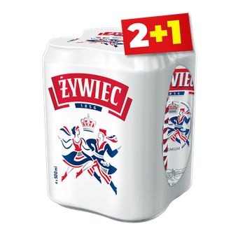 PIWO ŻYWIEC 0,5L 4PACK PUSZ.