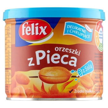 ORZESZKI Z PIECA Z SOLĄ FELIX 140G PUSZKA