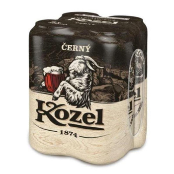 PIWO KOZEL CERNY 0,5L 4PACK PUSZ.