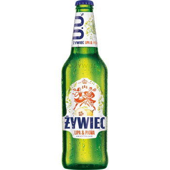 PIWO ŻYWIEC LIPA&PIGWA 0% 0,5L BUT.ZW