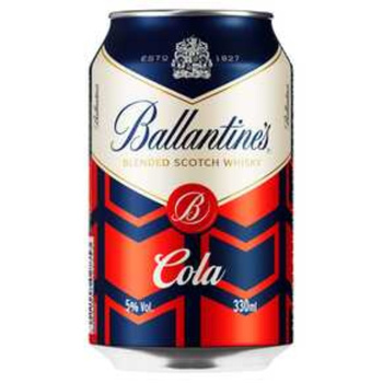 DRINK BALLANTINE'S COLA  5% 0,33L