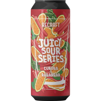 PIWO JUICY SOUR CURUBA& RABARBAR 0,5L PUSZ