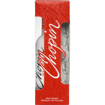 WÓDKA CHOPIN RYE 40% 0,5L +KIEL POLMOS SIEDLCE