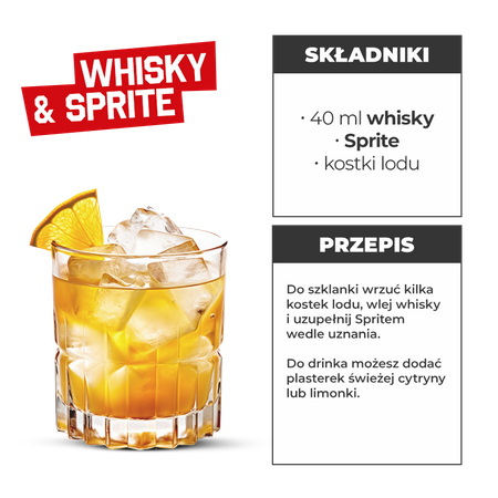 DRINK WHISKY&SPRITE