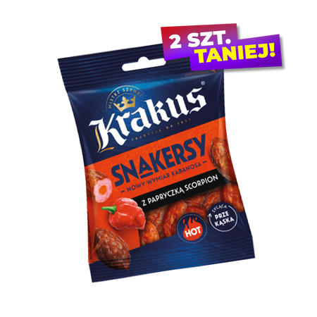 SNAKERSY KRAKUS Z PAPRYCZKĄ SCORPION 85G