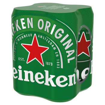 PIWO HEINEKEN 0,5L 4PACK PUSZ.