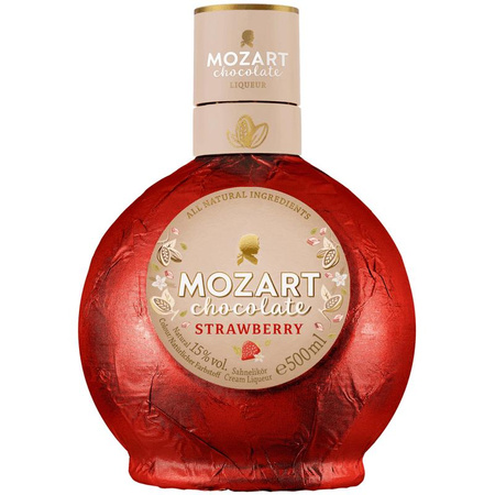 LIKIER MOZART CHOCOLATE STRAWBERRY CREAM 15% 0,5L