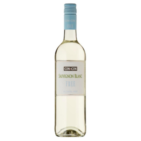 WINO CIN CIN FREE SAUVIGNON BLANC 0% 0,75L B/W