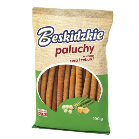 PALUCHY BESKIDZKIE O SMAKU SER-CEBULKA 100 g