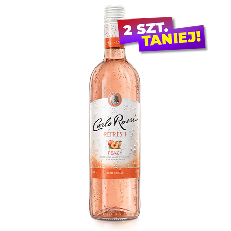 WINO CARLO ROSSI REFRESH PEACH 0,75L