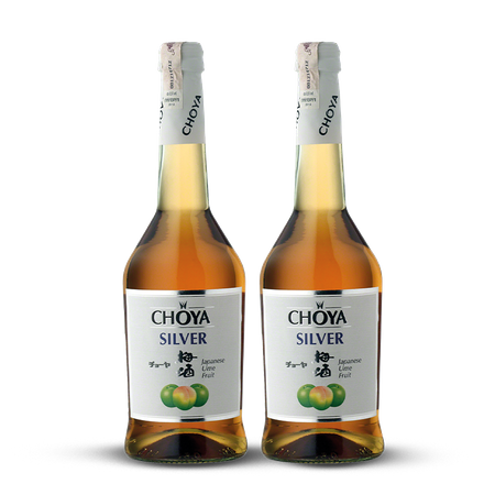 2 x WINO CHOYA PLUM SILVER 10% B/S 0,5L