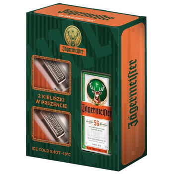 LIKIER JAGERMEISTER OLD 0,7L +2 KIELISZKI