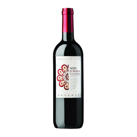 WINO NERO D`AVOLA SICILIA GALANTE 13% C/PW 0,75L