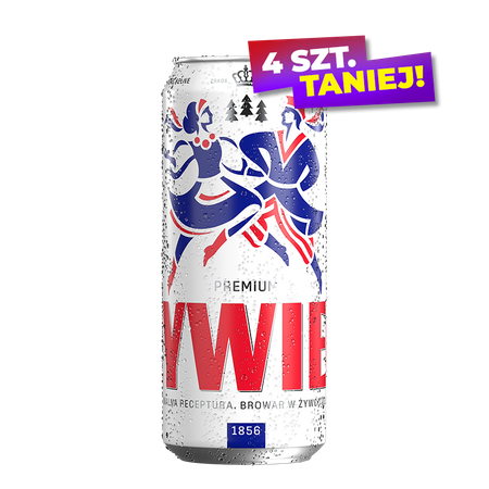 PIWO ŻYWIEC 0,5L PUSZ.  SZT.