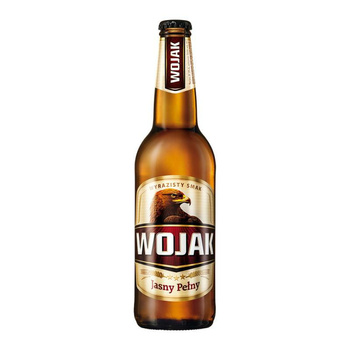 PIWO WOJAK JASNE PEŁNE 0,5L BUT. ZW.