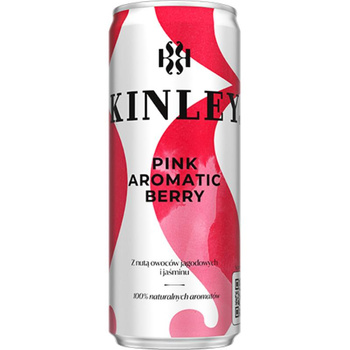 NAPÓJ KINLEY PINK AROMATIC BERRY 0,25L PUSZ.