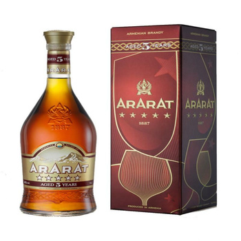 BRANDY ARARAT 5 STARS 0,70L 40%