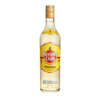 RUM HAVANA CLUB 3 YO 37,5%  0,7L
