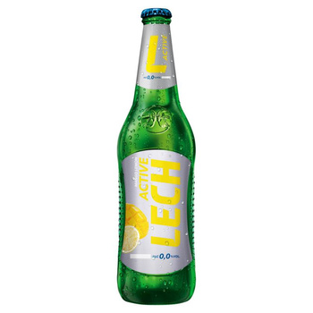 PIWO LECH FREE ACTIVE MANGO I CYTRYNA 0% 0,5L BUT. ZW.