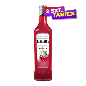 BARMAŃSKA WIŚNIOWA 21% 0,5L