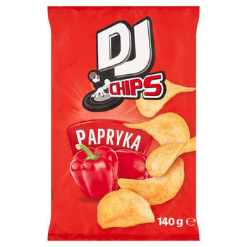 CHIPSY DJ PAPRYKA 140 g