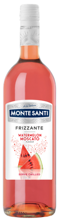 MONTE SANTI FRIZZANTE WATERMELON MOSCATO 10 % ALK. 0,75 L