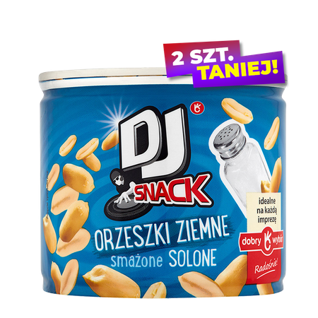 ORZESZKI ZIEMNE OK SOLONE 150G PUSZKA