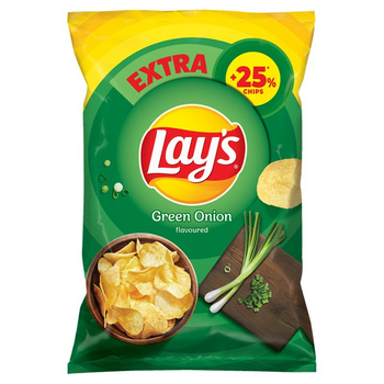 CHIPSY LAY'S ZIELONA CEBULKA 163G