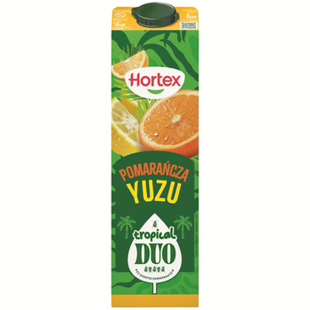 NAPÓJ HORTEX TROPICAL DUO POMARAŃCZA-YUZU 1L