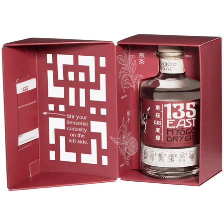 GIN 135 EAST HYOGO DRY 42% 0,7L KARTONIK